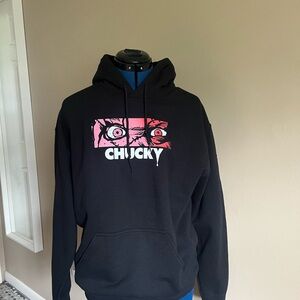 Chucky Black Hoodie for Men